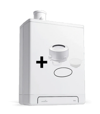 Intergas Kombi Kompakt HRE 24/18 CW3 60/100 042628 | CVketel.nl