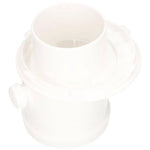 Intergas adapter set van 60/100mm naar 80/80mm 090537