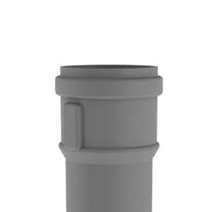 Burgerhout Twinline PP rookgasafvoer pijp 100Ø 500mm 400452132 | CVketel.nl